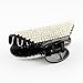 Crystal Hair Clip Diamante Hair Claw Clip Moon Hair Clip Claw Wedding Hair Clip Black Hair Grip Hairclip Hair Accessory