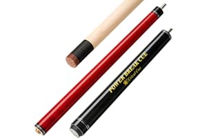 CRICAL Break Jump Pool Cue 3 Piece Jump/Break Cue Stick 13.5mm Tip Canadian Maple Shaft Billiard Sticks