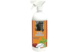UNION B.I.O. SOLUZIONE NATURA Union Bio® Equi Nopick 1 Litro - Oil Gel Spray Naturale Protezione Zecche Cavallo, Repellente Effetto Barriera Contro Zecche, Delicato, Non Altera O Irrita La Pelle Dell’animale