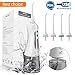 Price comparison product image Water Flosser for Teeth,Power Floss Water Jet with 4 Jet Nozzles for Teeth Clean,200ml Detachable Reservoir,IPX7 Waterproof, USB Rechargeable, 3 Water Pressure and FDA Approved