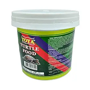 Venus Aqua Toya Turtle Food and Food for Reptiles Spirulina Added (500gm)