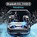 Produktbild CDXC S8Plus Wireless Bluetooth TWS 5.0 Kopfhörer mit mobiler Stromversorgung für PC Mobile Bluetooth Mini-Ohrhörer,Eingebautes Mikrofon Touch Control IPX6 Wasserdichtes Noise Cancelling Wir