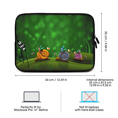 Sidorenko Laptop Tasche f  r 13 - 13 3 Zoll Macbook Pro   Macbook Air   Lenovo   Universal Notebooktasche Schutzh  lle   Laptoptasche aus Neopren  PC 