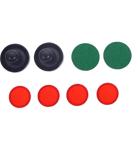 2 x 5 rondelles de hockey sur air pour tables de hockey sur air pleine