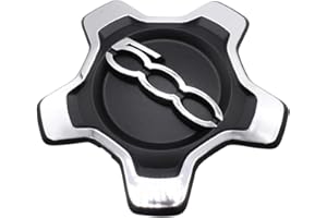 TAKPART Alloy Wheel Centre Cap Trim 735626312 Compatible for Fi at 500X