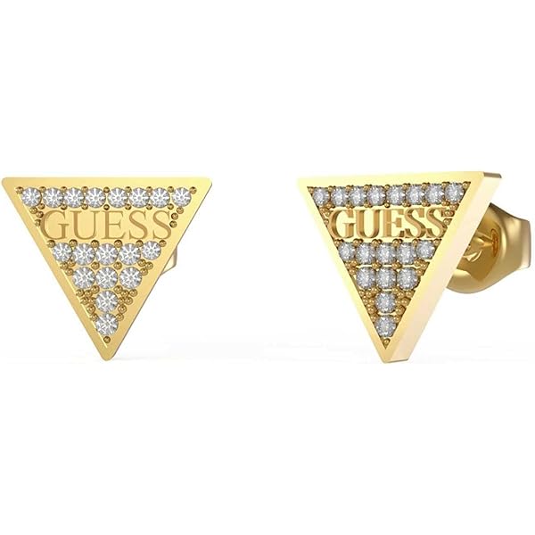 Guess Pendientes Caballero Dorado Lion King Ref: JUME01304JWYGT-U