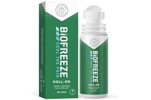 RECKITT Biofreeze Roll-On 89 ml - Cryotherapy Relief For Muscles, Neck, Back, Joints - Easy Application, Long-Lasting Freeze Spray For Pain And Fever