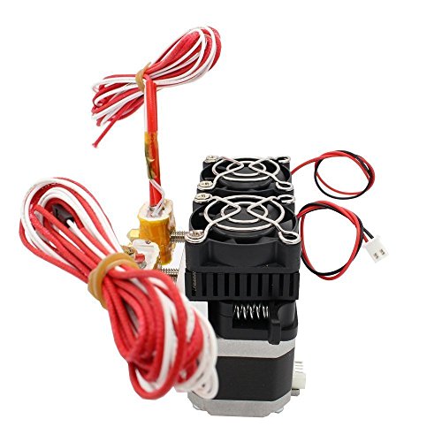 Anycubic MK8 Dual Head Hotend Extruder für MakerBot Prusa i3 3D-Drucker 1.75mm Glühfaden 0.4mm Düse - 2