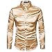 Produktbild Weihnachten Shirt Herren Hemd UFODB Männer T-Shirt Langarm Festlich Xmas Longshirt Freizeit Mode Sweatshirt Drucken Christmas Bluse Langarmshirt Herrenhemden Tops