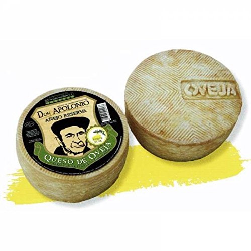 Queso de oveja AÑEJO-RESERVA (Con aceite) PIEZA DE 2KG Aprox. B07FTTN9SB