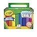Price comparison product image Childrens Crayola Box of 48 Sidewalk Washable Anti-Roll Bright Coloured Chalks