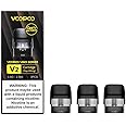 VOOPOO Vinci V2 Pods, 0.8Ohm / 1.2Ohm, 3 Pack, 2ml, No Nicotine **Compatible with: Vinci, Vinci Q, Vinci SE, Drag Nano 2** (0.8Ohm)