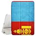 Produktbild Graphic4You Vintage Uralt Flagge Von Mongolei Mongolisch Design Smart Cover Hülle Dünn Tri-Fold Schlank Superleicht Ständer Cover Schutzhülle Tasche für Apple iPad Mini 5