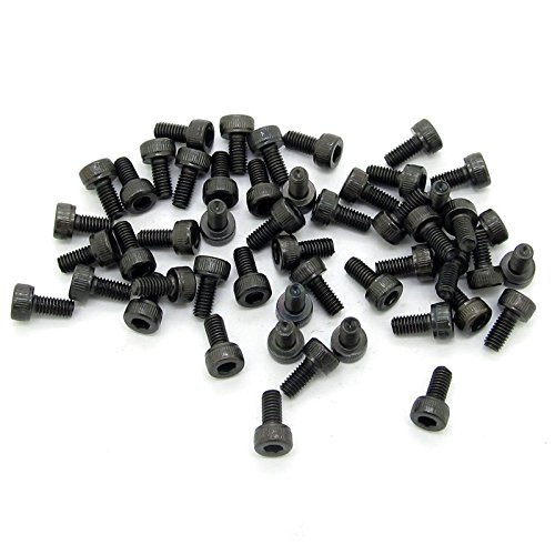 Preisvergleich Produktbild M3 x 6 Carbon Stahl Innensechskant Kopf Schraube 50 Stück