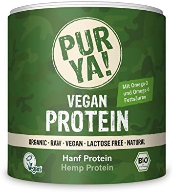 Purya Organic vegan protein, single pack (1 x 250g)