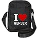 Produktbild Umhängetasche Classic I Love Gerber schwarz