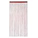 Produktbild candora® Polyester Tür Fenster String Bead Vorhang Quaste 100 x 200 cm mehrere Farbe rot