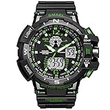 Coniea Uhren Männer Automatik Sportuhr Zum Schwimmen Dunkelgrün Uhren