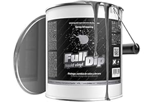 Full Dip Peinture vinyle liquide Noir mat Bidon de 4 l