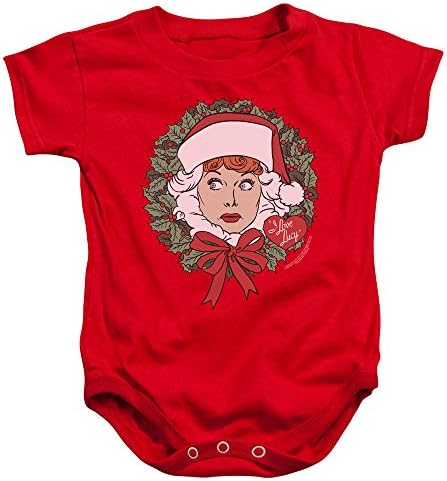 I Love Lucy 50's TV Series Wreath Baby Infant Romper Snapsuit