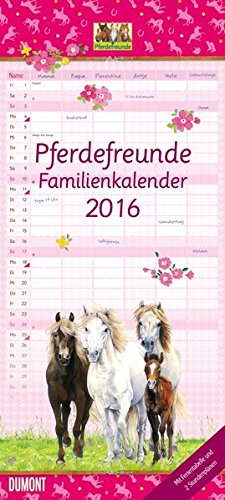 Pferdefreunde Familienkalender 2016