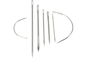 Vitoki Heavy Duty Hand Sewing Needles Kit for Home Upholstery Carpet Leather Canvas Repair by Vitoki, Pack of 7