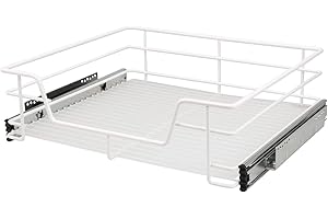 bremermann cajón telescópico con Superficie de Almacenamiento, 60 cm (Blanco)