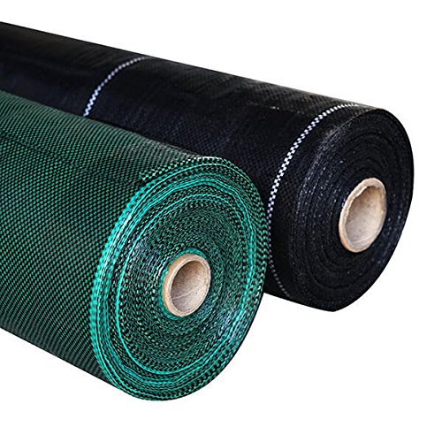 spécification 50 m² indéchirable désherbant – Très grande en non-tissé pour jardin UV Stabilisation – 50 m x 1 m, épaisseur : 130 g/m²
