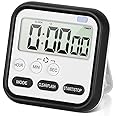 Alarm Clock, Digital Clock, Table Clock for Students, Watch Timer for Study, Home, Office, Bedroom, Kitchen, Loud Desk Alarm Clocks for Heavy Sleepers with Automatic Sensor, Time, Date
