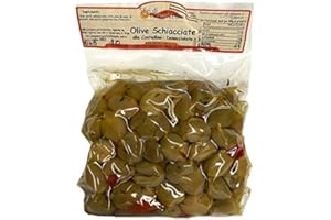 SFIZIDICALABRIA.COM PRODOTTI TIPICI CALABRESI Olive Calabresi Schiacciate Denocciolate e Condite Busta Sottovuoto gr 500 Prodotti Tipici Calabresi
