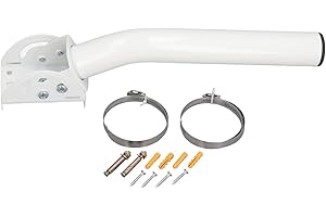 BEWINNER Uchwyt Starlink, Antena Satelitarna Starlink J Zestaw do Montażu na Słupie, do Montażu na Słupie, ścianie lub na Dachu, do Anten Telewizyjnych, Punktów Dostępowych, Punktów