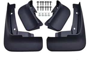 LLTSNT 4 Piezas Coche Faldillas para Volkswagen VW Transporter T5 T6 Caravelle Multivan 2004~2019,Guardabarros Coche Protectores contra Salpicaduras Coche Delanteras Traseras Protectores Guardabarros
