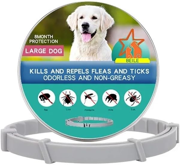 Köpek Anti Pire Kene Önleyici Tasma- Pire Önleyici -Kene Önleyici 63 cm | yok