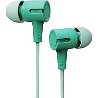 boAt Bassheads 102 in Ear Wired Earphones with Mic(Mint Green)