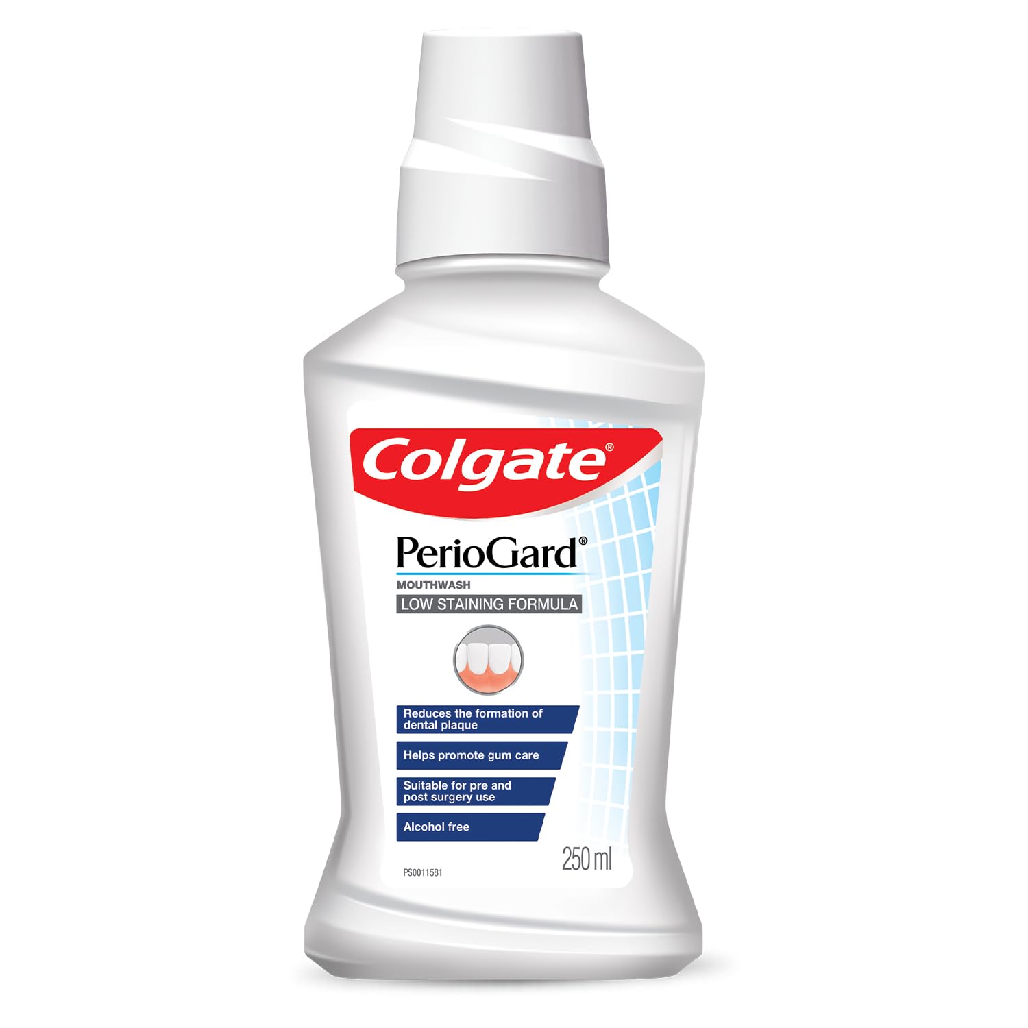 Colgate PerioGard Gum Care Mouthwash Liquid | Low Staining Formula | Reduces the Formation of Dental Plaque | Alcohol free Mo