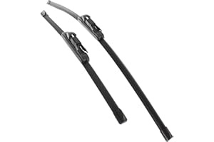 XYZ Parts Front Exact Fit Aero Windscreen Wiper Blades Pair Set Compatible with Vauxhall Corsa D Mk3 Hatchback 2006-2015 26" 65 cm 16" 40 cm Replacements