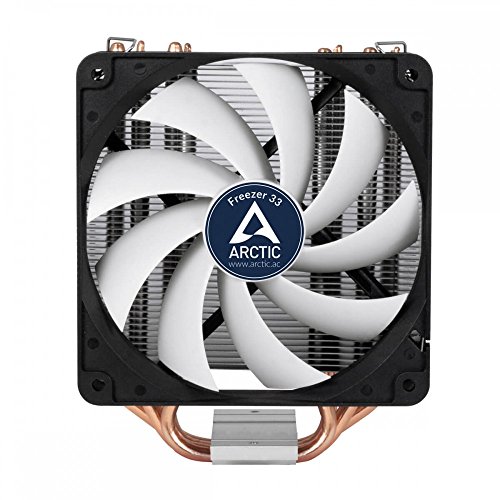 Arctic Freezer 33 - Enfriador CPU  Semipasivo  F12 PWM  Intel  AMD  hasta 150 W TDP