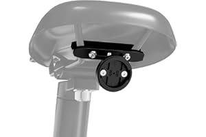 BIBERAXLE Supporto regolabile per sella bici per Garmin Varia Radar, in lega di alluminio leggero, per radar o fanale posteriore, compatibile con RCT715, RCT716, RTL510, RTL515, RTL516, ecc