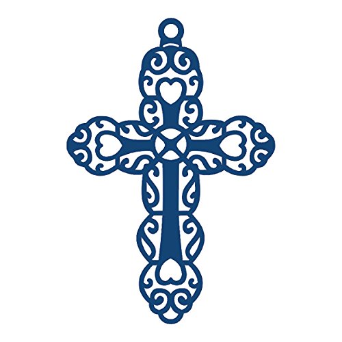 Create and Craft Metal Tattered Lace Die-Small Cross