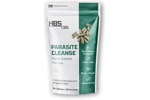 Parasite Cleanse Ortextraktkapslar, 60 Veganska Kapslar Naturliga