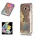 Produktbild Hülle für Samsung Galaxy A3 2017, Flexible Samsung Galaxy A3 2017 Ultra Dünnes Transparent Crystal Clear Durchsichtige Weich Backcover Case, Leweiany Schön Farbig Spitze Blumen Muster Glänzend Glitzer Shinning TPU Silikon Handyhülle Hülle mit Anti-Rutsch Kratzfest Hülle Schutz Handy Hülle Handytasche Kristall Klar Rückseite Etui Schale Schutzhülle Case Bumper für Samsung Galaxy A3 2017