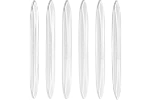 VAYFONI 6PCS Car Door Edge Protector Strips - Transparent PVC Car Door Protectors - Scratch Crash Guards for All Cars and Trucks - 14.9×1.4cm