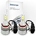 Produktbild Safego 2x H11/H8/H9 LED AutoLicht Scheinwerferlampe Birnen ( No Canbus ) LED Autoscheinwerfer Kit Auto LED Scheinwerfer Umbausatz KFZ Lampe für Auto / KFZ / Fahrzeug Super hell Ersetzt Halogen & HID Birne Lampen LHL-C6-H8911