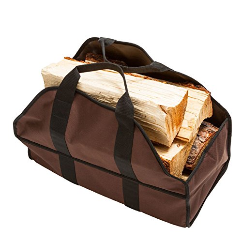 Kaminholz Tragetasche, Wildlead Oxford Tuch-Brennholz Fördermaschine Protokoll Einkaufstasche Inhaber, die für Kamin-Toolkit tragen