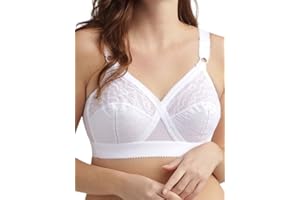 Playtex Soutien-Gorge Femme Sans Armature Cœur Croisé Classique x1