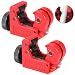 Produktbild Mini Rohrschneider WENTS 2PCS Klein rohrabschneider kupfer,kupferrohrschneider,3-16mm (1/8"-5/8") Einstellbarer Mini Tube Pipe Cutter (Red