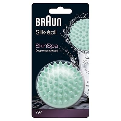 Braun Silk-épil 79v Tête de Rechange pour Massage en Profondeur - Conçue pour la Brosse SkinSpa de Braun
