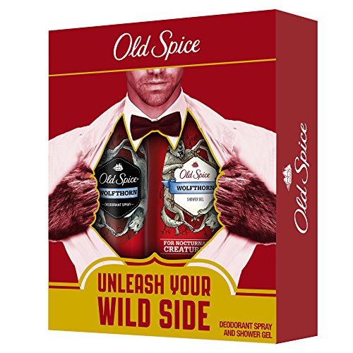 Old Spice Wolfthorn Shower Gel and Deodorant Pack