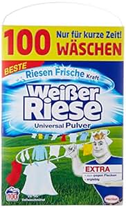 Weißer Riese Universal Pulver Waschmittel, 1er Pack (1 x 100 ...