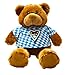 Produktbild Braun Maskottchen Wiesn-Bär, weiss/blau, 95035